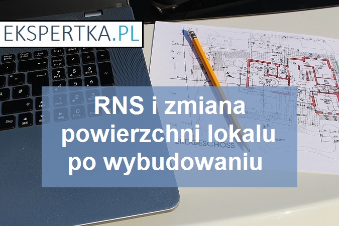 zmiana powierzchni użytkowej lokalu